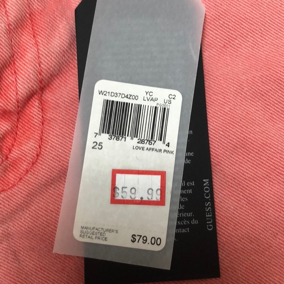 Guess peach lace shorts - Picture 2 of 8